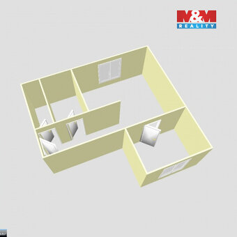 Prodej bytu 2+1, OV, 54 m², Most, ul. M. G. Dobnera - 20