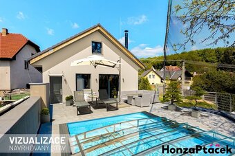 Prodej, rodinný dům Černé Voděrady, pozemek 1055m2 - 20