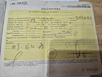 Fiat 500L 1973 Dovoz Itálie  Bez koroze Zánovní motor - 20