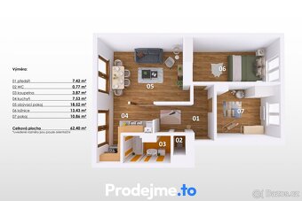 Prodej bytu 3+kk, 84 m2 - Tvořihráz, ev.č. 100110 - 20