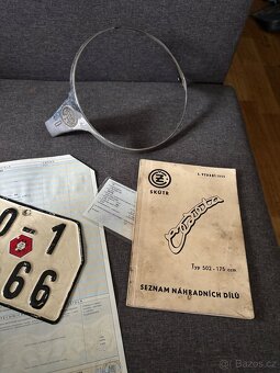 Cz 175 skutr Prase 502 s TP mala SPZ - 20