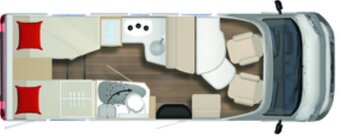 Obytný vůz Burstner Lyseo TD 690G Harmony, nadst. výbava - 20