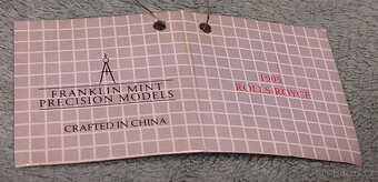 Rolls Royce 1905 - Franklin Mint 1:16 - 20