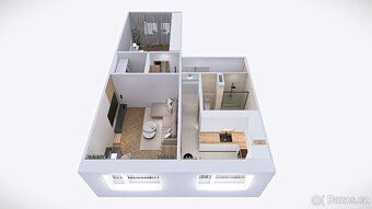 Pronájem bytu 2+1, 57 m2 – Znojmo - Pražská - 20