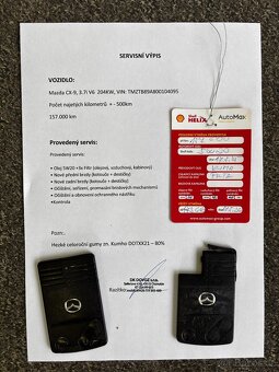 MAZDA CX-9 3.7 V6,2010,6MÍST,155TKM,BOSE,KŮŽE,DVD,PDC,SERVIS - 20