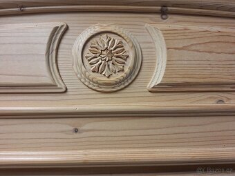 CELODŘEVĚNÁ BAVORSKÁ LOŽNICE VELMI DRAHÝ MODEL - 20