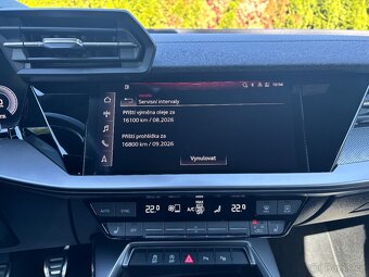 Audi A3 Sportback, 2020, S-LINE výbava, Virtual Cockpit, DPH - 20