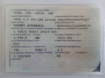 FIAT 500L LIVING 1,6MTJ 105K /ČR/TOP/SERVIS/TZ/2xKOLA/ - 20