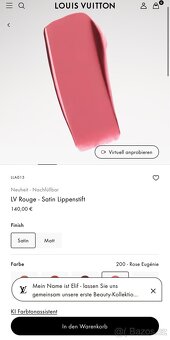 Luxusní rtěnka LOUIS VUITTON - 20