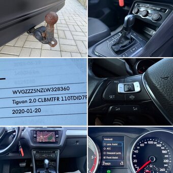 VW Tiguan 2.0TDI 110Kw DSG /Navi/Tažný/ACC/2020 - 20
