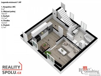 Pronájem, domy/rodinný, 90 m2, Regnerova 138, 54232 Úpice, T - 20