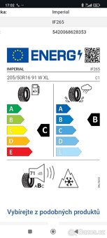 Originál R16 alu na Volvo V40 a S40 - 20