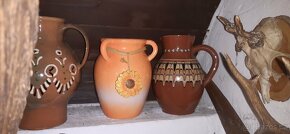 hmoždíře, váhy, svícny, porcelán, stará keramika - mix věcí - 20