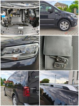 VW Caddy MAXI 1.4 TSi 92kw,7Míst,r.2018,168TKM,2xklíč,Tažné - 20