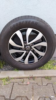 Alu kola originál 5x100 r15 vw Polo letní pneu - 20