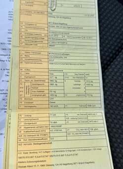 VOLKSWAGEN GOLF 1,6 TDI  77kW - 20