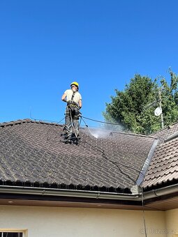 Čištění střech, fasád, dlažeb, FVE panelů - Kolín - 20