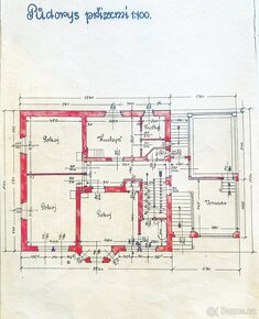 Úchvatná prvorepubliková vila s pozemkem 1.261m2 a stavbami  - 20