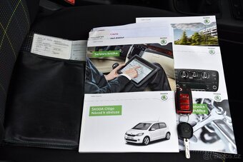 Škoda Citigo 1.0 MPi CNG 50kW KLIMA, ALU, PDC, ČR, 1 MAJITEL - 20