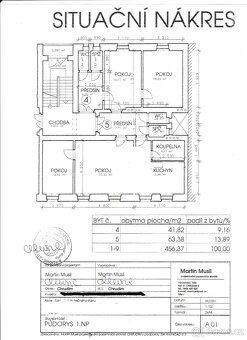 Společný prodej dvou bytových jednotek - 105 m2 - 20