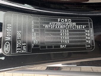 FORD MONDEO TITANIUM 2.0TDCi 110kW MANUÁL - 20