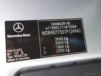 MB Sprinter 3.0CDI 140kW -9.MÍST-T.ZAŘ-DPH - 20