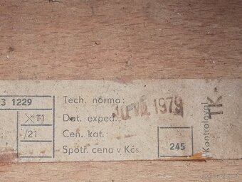 DESIGNOVÁ VINTAGE ŽIDLE TON BRUSEL - 20