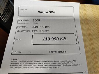 Suzuki SX4 - 20