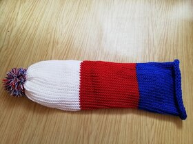 Nová pletená mega dlouhá čepice - 20