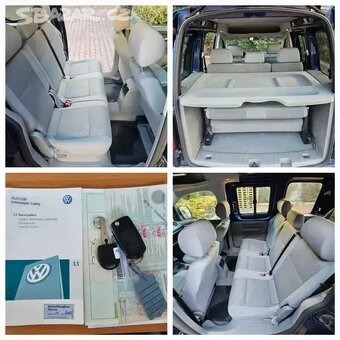VW Caddy 1.9 TDI 77kW,7.Míst,Tažné,Klima,Serviska. - 20