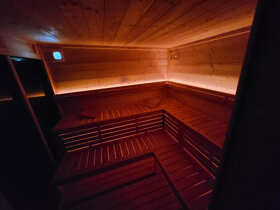 Venkovní finská sauna-saunový domek s odpočívárnou - 20