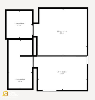 Prodej chaty, 48 m2 - Fryšták - Vítová, pozemek 374 m2 - 20