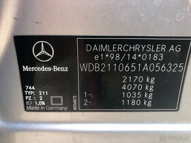 Mercedes-Benz E trieda (W211) E 320 V6 = benzín = 12/2002 = - 20