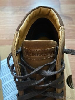Nové pánské kožené podzim./zimní boty Weinbrenner - č. 42 - 20