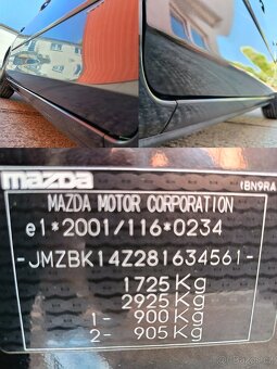 Mazda 3 1.6i 77 KW Garance km Bez Koroze ( NOVA STK ) - 20