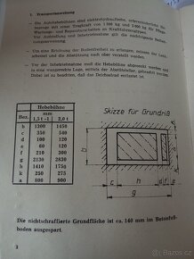 Nůžkový zvedák DDR  do 2t po G.O. - 20