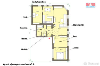 Prodej bytu 4+kk, 89 m², Aš, ul. Čechova - 20