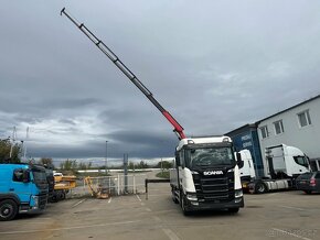 Scania R450 / 6x2/ 2018/ Valník/ PALFINGER PK 22002 +DO - 20