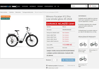 WINORA YUCATAN X12 PRO – 720Wh – PW-X3 - EXKLUZIVNÍ - 20