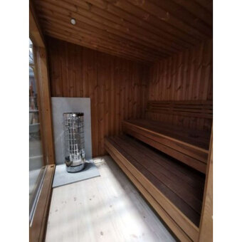 Moderní sauna, venkovní, zahradní sauna Marivox - 20