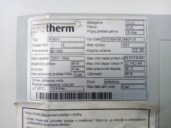 Protherm Leopard 24 BOV, Protherm Leopard 24 BTV (15) - 20