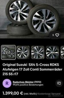 alu kola SUZUKI S CROSS (rezervace VELKÉ MEZIŘÍČÍ) - 20