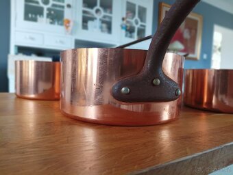 KVALITNÍ MĚDĚNÉ HRNCE TOURNUS FRANCIE 70. LÉTA - 20