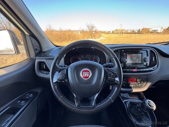 Fiat Doblo 1.4T 88kw CNG, rv2015,1.MAJITEL,NOVÁ STK,NAVIGACE - 20