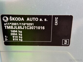 Škoda Fabia 2 1.6 tdi 77kw facelift combi super stav výbava - 20