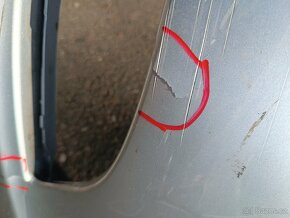 Skoda Octavia 2 facelift - přední nárazník, blatník - 20
