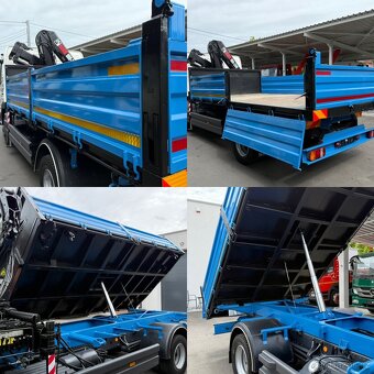 MERCEDES-BENZ ATEGO 1222 SKLÁPĚČ TŘÍSTRANNÝ HYDRAULICKÁ RUKA - 20