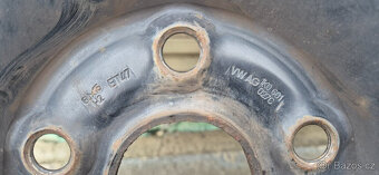 Plechové disky Škoda VW 5x112 6x15 ET47 195/65r15 zimni - 20