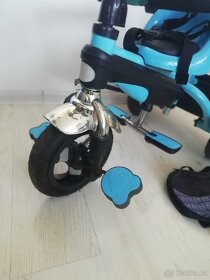 Tříkolka s madlem. Modrá. - 20