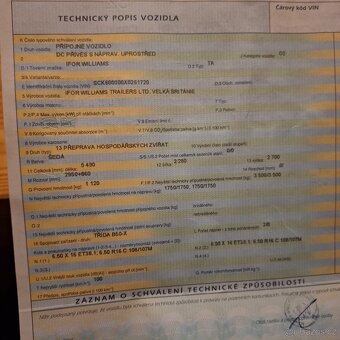 Přepravník na 3 koně Ifor Williams - 20